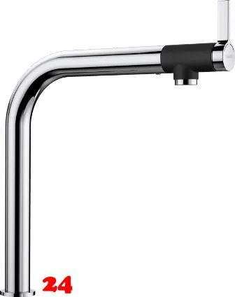 BLANCO Küchenarmatur Vonda Chrom Einhebelmischer / Spültischarmatur mit Festauslauf 200° schwenkbarer Auslauf BLANCO Küchenarmatur Vonda Chrom Einhebelmischer / Spültischarmatur mit Festauslauf 200° schwenkbarer Auslauf