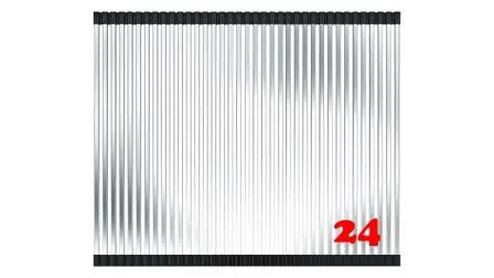 FRANKE Rolllmatte 426x315 Vierkantstbe Edelstahl passend zur Splenserie FRANKE Centinox CNX (112.0173.411)