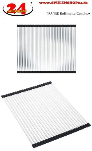 FRANKE Rolllmatte 426x315 Vierkantstbe Edelstahl passend zur Splenserie FRANKE Centinox CNX (112.0173.411)