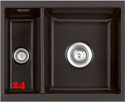 Systemceram KeraDomo MERA 60 U PREMIUM Keramiksple / Unterbausple in Sonderfarben fr die Kche