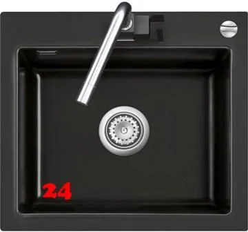 Systemceram KeraDomo MERA 57-BASIC Keramiksple / Einbausple in Standardfarben fr die Kche