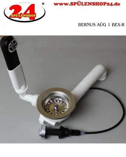 BERNUS AG 3 1/2" 1 BEX-R mit Excenter und rundem berlauf Siebkorb als Drehknopfventil