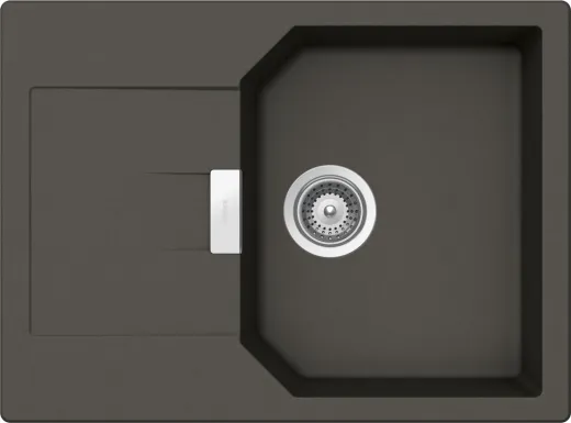 SCHOCK Kchensple Manhattan D-100S Cristalite Granitsple / Einbausple Basic Line mit Drehexcenter