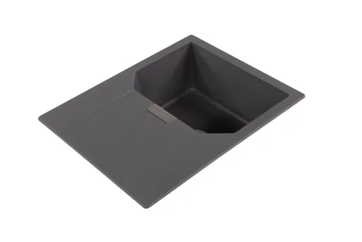 SCHOCK Kchensple Manhattan D-100XS Cristalite Granitsple / Einbausple Basic Line mit Drehexcenter