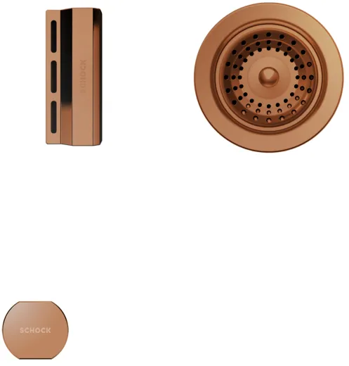 ❎ SCHOCK Kchensple Mono D-100 Cristadur Nano-Granitsple / Einbausple mit Drehexcenter