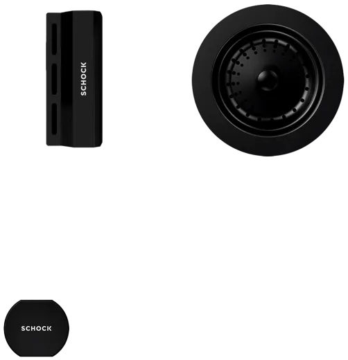 ❎ SCHOCK Kchensple Mono D-100 Cristadur Nano-Granitsple / Einbausple mit Drehexcenter