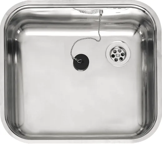 REGINOX Kchensple L18 4035 SK 10cm Einbausple Edelstahl 3 in 1 mit Flachrand OHNE berlauf Barrierefrei