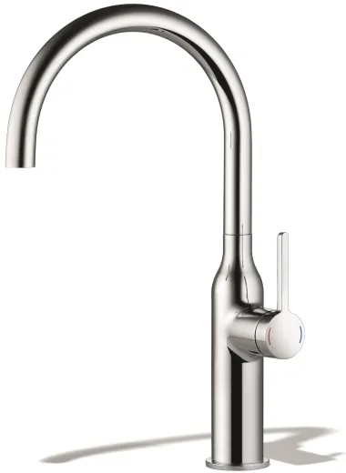 KWC Kchenarmatur Sin 10.261.012.000FL Einhebelmischer Chrom mit Festauslauf (122286)