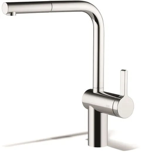 KWC Kchenarmatur Livello 10.231.103.000FL Einhebelmischer Chrom mit Zugauslauf (122295)