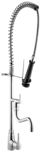 KWC Gastro CR 24.501.144.000-A200-SB Gastroarmatur mit Pendelbrause fr die Profikche (121275)