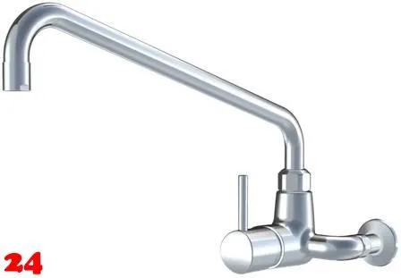 KWC Gastro CR 24.502.196.000-A450-WA Einhebelmischer / Wandarmatur Gewerbearmatur für die Profiküche (121290) KWC Gastro CR 24.502.196.000-A450-WA Einhebelmischer / Wandarmatur Gewerbearmatur für die Profiküche (121290)