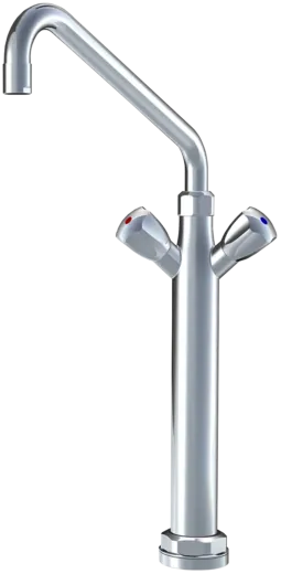 KWC Gastro CR K.24.41.32.000C07-A300 Zweigriffmischer Gewerbe Gastroarmatur fr die Profikche (100931)