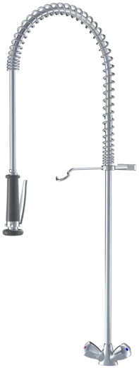 KWC Gastro CR K.24.41.60.000C06-SB Zweigriffmischer Gewerbe mit Pendelbrause fr die Profikche (100962)