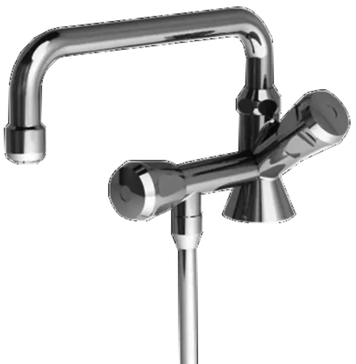 KWC Kuri Thekenarmatur CR TA100.100C Standventil Gastro- / Gewerbearmatur fr die Profikche (100.100C)