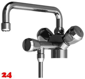 KWC Kuri Thekenarmatur CR TA100.101C Gastroarmatur / Gewerbearmatur fr die Profikche (100.101C)