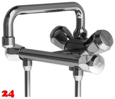 KWC Kuri Thekenarmatur CR TA100.102C Gastroarmatur / Gewerbearmatur fr die Profikche (100.102C)