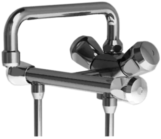 KWC Kuri Thekenarmatur CR TA105.102C Gastro- / Gewerbearmatur fr die Profikche Niederdruck (105.102C)