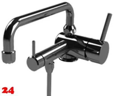 KWC Kuri Thekenarmatur CR TA200.101C Gastroarmatur / Gewerbearmatur fr die Profikche (200.101C)