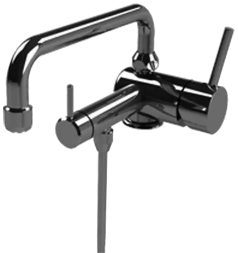 KWC Kuri Thekenarmatur CR TA205.101C Gastro- / Gewerbearmatur fr die Profikche Niederdruck (205.101C)