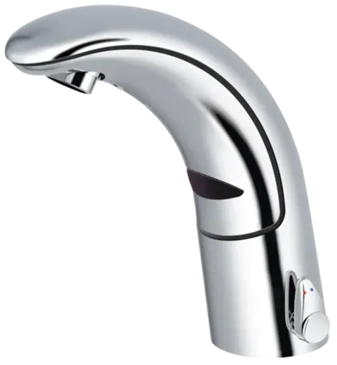 KWC IQUA Tronic K.12.JK.52.000N23 Automatik Armatur Chrom Infrarotsensorik berhrungslos Waschtisch (K.12.JK.52.000N23)