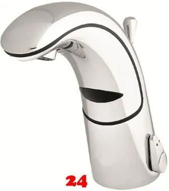 KWC IQUA Tronic K.12.JK.42.000N34 Automatik Armatur Chrom Infrarotsensorik berhrungslos Waschtisch (K.12.JK.42.000N34)