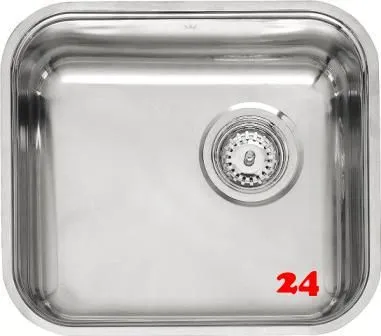 REGINOX Clean & Care L18 4035 KG-CC Einbausple Edelstahl mit Flachrand 3 in 1 ohne berlauf medizinischer Bereich