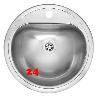 REGINOX Clean & Care Aqua Line Atlantis (L) SP-CC Einbaubecken Edelstahl Waschbecken flchenbndig ohne berlauf medizinischer Bereich