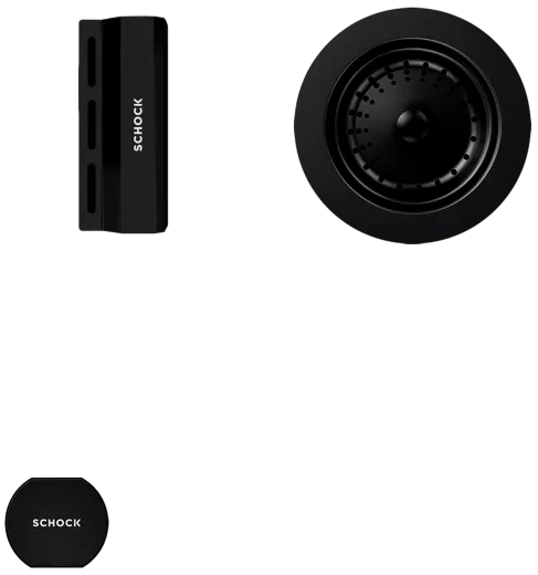 ❎ SCHOCK Kchensple Mono D-100S Cristadur Nano-Granitsple / Einbausple mit Drehexcenter