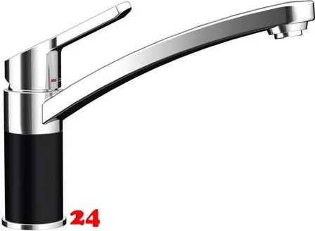 SCHOCK Küchenarmatur SC-90 Cristadur® Classic Line Einhebelmischer Festauslauf 360° schwenkbarer Auslauf mit Materialhülse SCHOCK Küchenarmatur SC-90 Cristadur® Classic Line Einhebelmischer Festauslauf 360° schwenkbarer Auslauf mit Materialhülse