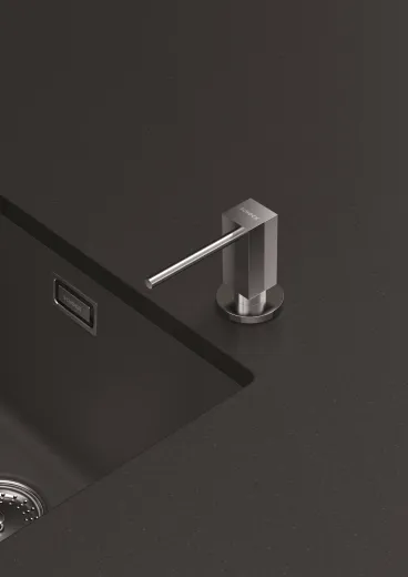 ✅ Schock Seifenspender Sani Splmittelspender / Dispenser Chrom