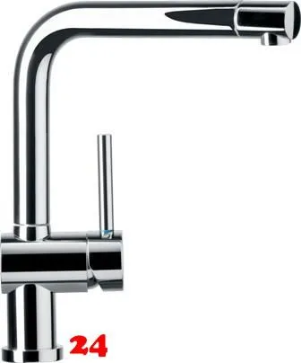 SCHOCK Küchenarmatur Piega Chrom Einhebelmischer mit Festauslauf 360° schwenkbarer Auslauf SCHOCK Küchenarmatur Piega Chrom Einhebelmischer mit Festauslauf 360° schwenkbarer Auslauf