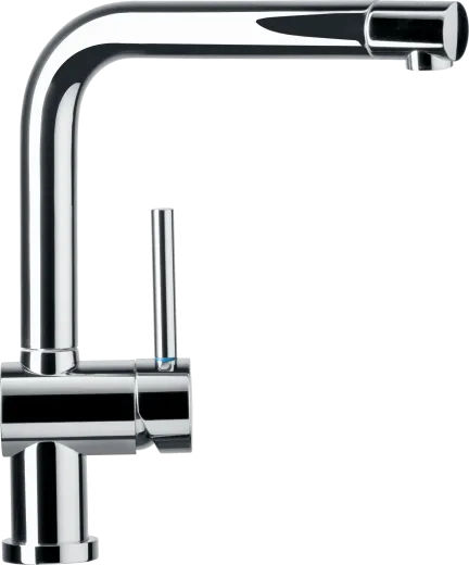 SCHOCK Kchenarmatur Piega Chrom Einhebelmischer mit Festauslauf 360 schwenkbarer Auslauf