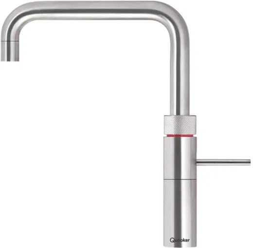 ✅ QUOOKER FUSION Square Combi (+) B Einhebelmischer Edelstahl & 100C Armatur (COMBI+FNSSST)