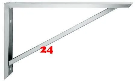 KWC PROFESSIONAL Maxima Einzelkonsole MAXB600 passend Maxima Gewerbesplen mit 600mm Tiefe