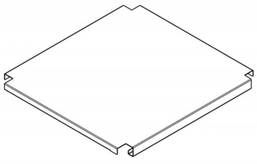 KWC PROFESSIONAL Maxima Tablar MAXT70-70 passend zum Untergestell MAXF70-70