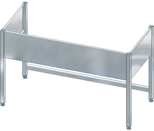 KWC PROFESSIONAL Maxima Untergestell MAXF140-70 passend zu Maxima Gewerbesplen MAXL112-140 und MAXL117-140