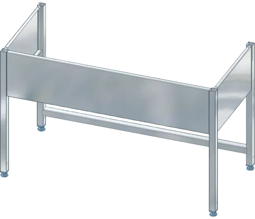 KWC PROFESSIONAL Maxima Untergestell MAXF200-70 passend zu Maxima Gewerbesplen MAXL212-200 und MAXL217-200