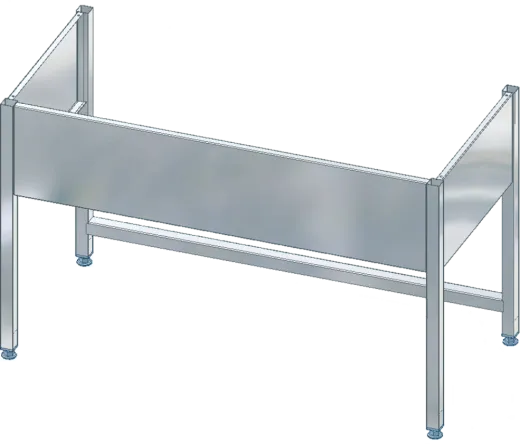 KWC PROFESSIONAL Maxima Untergestell MAXF160-60 passend zu Maxima Gewerbesplen MAXS212-160 und MAXS217-160