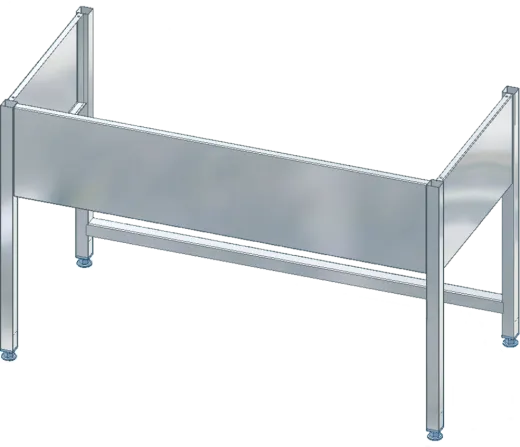 KWC PROFESSIONAL Maxima Untergestell MAXF200-60 passend zu Maxima Gewerbesplen MAXS212-200 und MAXS217-200