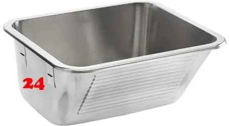 KWC PROFESSIONAL Sirius Mehrzweckbecken SIRX342 Reinigungsbecken als Einbaubecken von oben Einlegemontage KWC PROFESSIONAL Sirius Mehrzweckbecken SIRX342 Reinigungsbecken als Einbaubecken von oben Einlegemontage