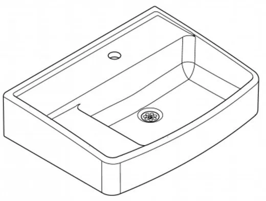 KWC PROFESSIONAL Klassenzimmerbecken ANMW322 MIRANIT fr Wandmontage rechteckige Mulde