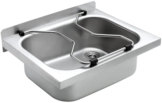 KWC PROFESSIONAL Sirius Wandausgussbecken BS302 Ausgussbecken fr Wandmontage mit Klapprost