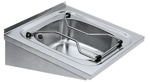 KWC PROFESSIONAL Sirius Wandausgussbecken WB500GV Ausgussbecken fr Wandmontage mit Klapprost