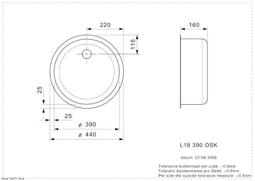 ✅ REGINOX Clean & Care L18 390 VP-CC Einbausple Edelstahl mit Flachrand 3 in 1 Rundbecken ohne berlauf medizinischer Bereich