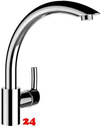 LAUFEN ARWA Kchenarmatur Surf HF919615100001 Chrom Einhebelmischer / Spltischarmatur mit Zugauslauf