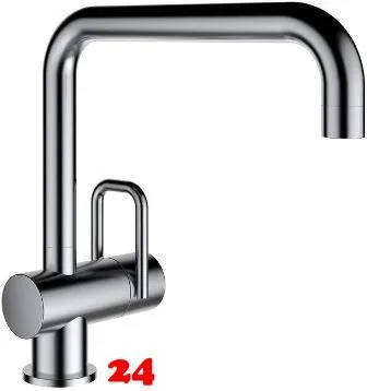 LAUFEN ARWA Kchenarmatur Twin HF989552441001 Edelstahl massiv Einhebelmischer / Kchenarmatur mit Festauslauf