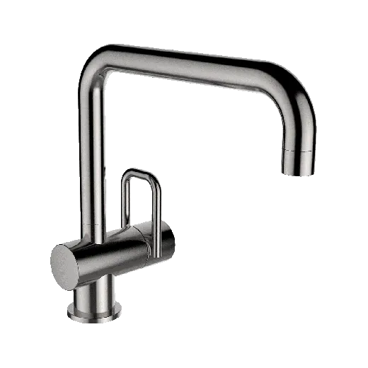 LAUFEN ARWA Kchenarmatur Twin HF989552441001 Edelstahl massiv Einhebelmischer / Kchenarmatur mit Festauslauf