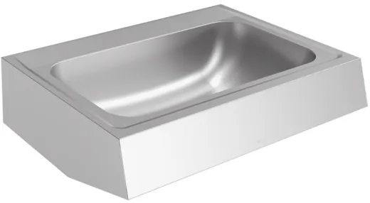 KWC PROFESSIONAL Anima Waschtisch CM700N Einzelwaschtisch CONFORT f�r Wandmontage ohne �berlauf und ohne Hahnlochbohrung (3600005551)