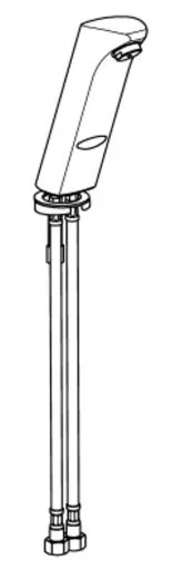 KWC PROFESSIONAL Protronic-S Elektronik-Standbatterie AQUA130 DN 15 fr Waschanlagen, opto-elektronisch gesteuert mit Batteriebetrieb