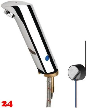 KWC PROFESSIONAL Protronic-S Elektronik-Standventil AQUA135 DN 15 fr Waschanlagen, opto-elektronisch gesteuert mit Wandeinbau-Netzteil